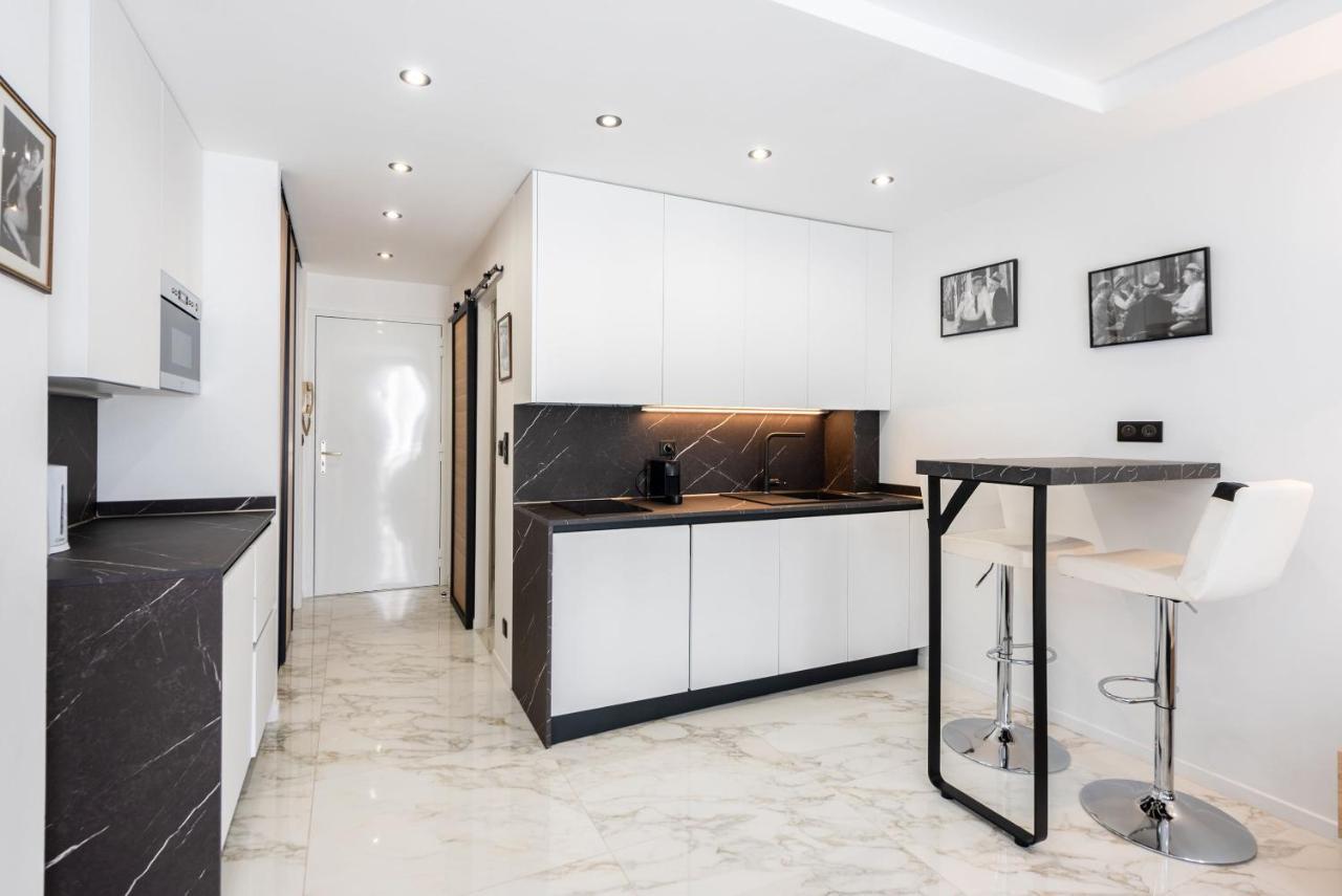 Large Studio - 50M Cannes Beach - Terrace Sea View Exterior photo